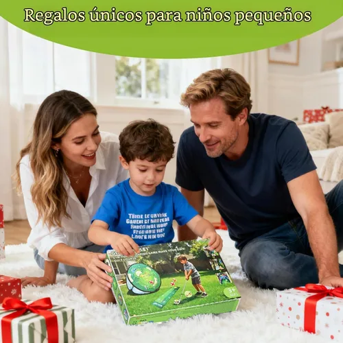 Vista 7 de Juego de golf 5 en 1 para niños y niñas de 3 años en adelante con tapete
