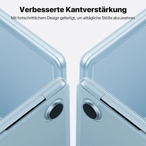 Vista 4 de Funda compatible con MacBook Air de 13 pulgadas M4 M3 M2 2025-2022, modelo de lanzamiento A3240 A3113 A2681, [Precisión de color de tono verdadero]