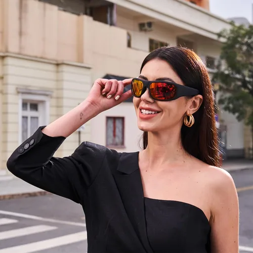 Vista 5 de OhO sunshine Bluetooth Audio Sunglasses, Lightweight Open Ear Sport Glasses, 10H Playtime,Water Resistant with Voice Control