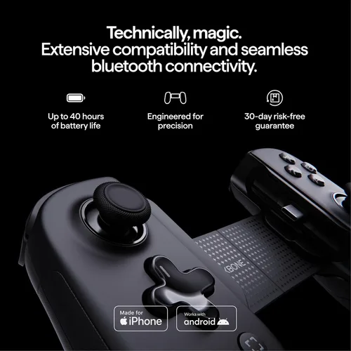 Vista 7 de BACKBONE Controlador de juego profesional para iPhone 15/16/17 y Android Controlador de teléfono para Android y iPhone, convierte tu teléfono