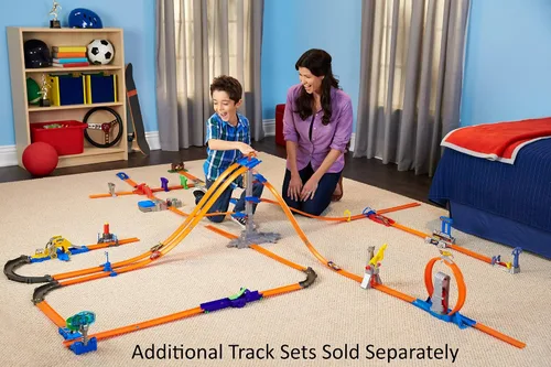 Vista 13 de Hot Wheels Track Builder Flip Tower Stunt Pack