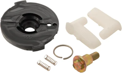 Vista 2 de Kit de reparación de arranque de rebobinado para Briggs y Stratton, incluye placa de fricción 692299 con 2 resortes, 2 trinquetes 281505, tornillo