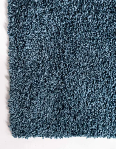 Vista 47 de Unique Loom Colección Davos Shag - Alfombra Lino