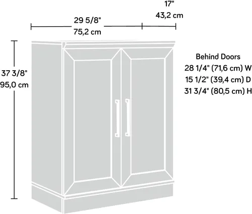 Vista 3 de Mueble bajo de Homeplus, Material Reciclado, Marrón