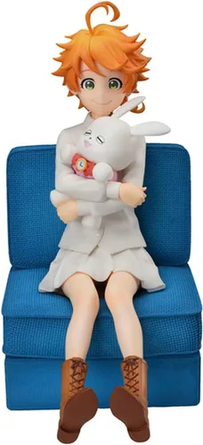 Vista 8 de QAHEART Figura de acción de anime Emma Norman Ray, modelo de estatua, coleccionables, juguetes de escritorio, 3 piezas