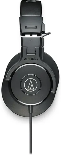 Vista 2 de Audio-Technica ATH-M30x Auriculares profesionales para monitor de estudio, color negro