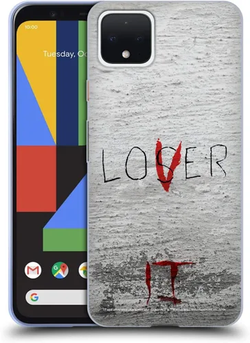 Vista 15 de Head Case Designs Funda de gel con licencia oficial de IT Movie Loser Graphics [protección de grado militar] compatible con Google Pixel 3