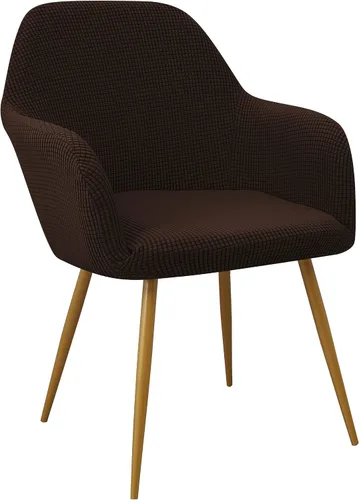 Vista 22 de Yonus - Fundas para sillas de comedor Parsons, juegos de fundas para sillas, fundas para sillones, fundas protectoras extraíbles, fundas para Negro