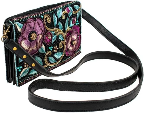 Vista 3 de Mary Frances Let it Grow - Cartera cruzada con cuentas y diseño floral, bolsa para teléfono, multicolor, Multi