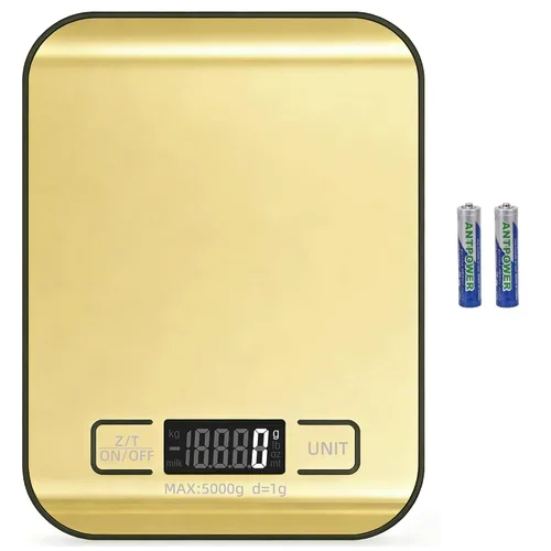 Vista 8 de Báscula digital de envío, panel de acero inoxidable, báscula postal portátil precisa para paquetes, pequeña empresa, cocina, alimentos, artículos