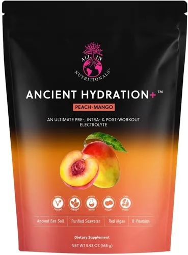 Vista 6 de Ancient Hydration Plus - Electrolitos diseñados para apoyar el ayuno Fórmula limpia a base de alimentos con agua de coco, minerales marinos