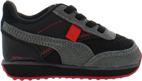 Vista 3 de PUMA Tenis unisex con cierre alternativo para niños Future Rider