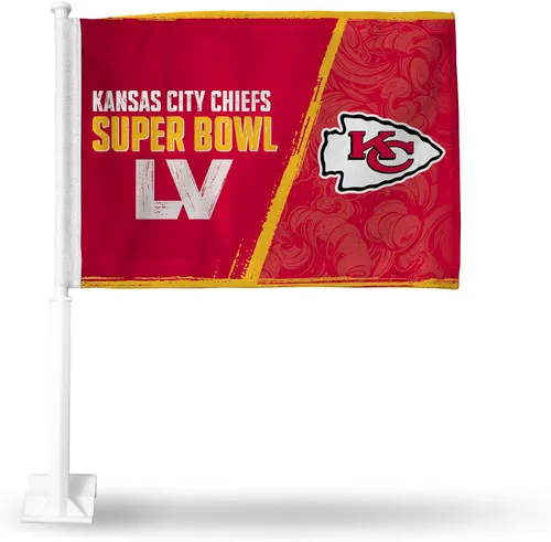 Vista 121 de Rico Industries NFL - Bandera de coche de doble cara, accesorio para coche
