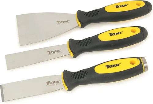 Vista 4 de Titan 11508 1-1/4" Offset Rascador de acero inoxidable