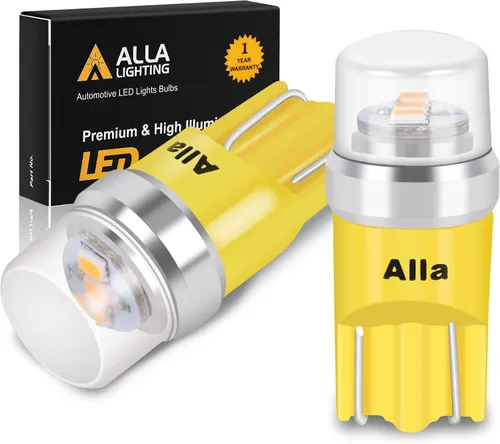Vista 11 de Alla Lighting Mini bombillas LED T10 168/194 avanzadas de 12 V, licencia, interior, mapa, cúpula, carga de maletero, luces de paso W5W 2825 175 158