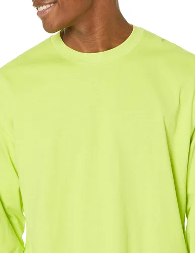 Vista 3 de Tienda Essentials Camiseta de manga larga para hombre de algodón orgánico de gran