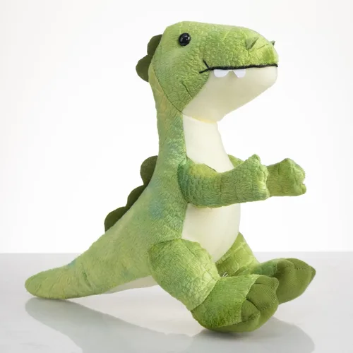 Vista 15 de HollyHOME Animal de peluche de dinosaurio, juguetes de peluche de Azul