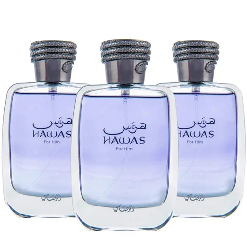 Vista 5 de Rasasi Hawas para hombre Eau de Parfum en aerosol, 3.33 onzas