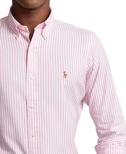 Vista 3 de POLO RALPH LAUREN Camisa de algodón elástico de ajuste clásico para hombre