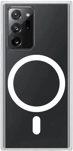 Vista 6 de Doowear Funda magnética para Galaxy Note 20 Ultra [compatible con cargador Magsafe], inalámbrica, antiarañazos, a prueba de golpes, protección