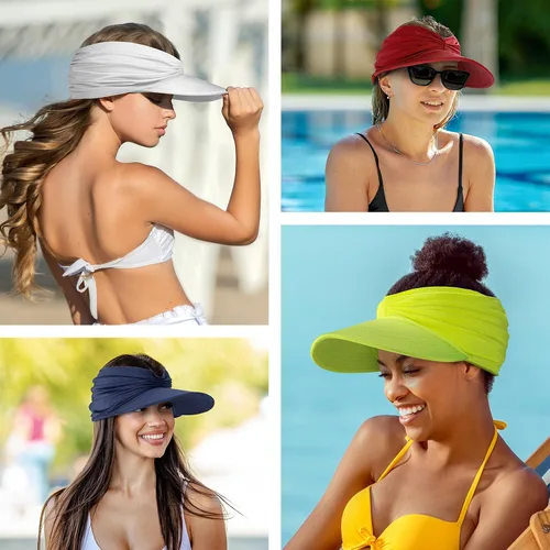 Vista 4 de Sombrero con visera solar