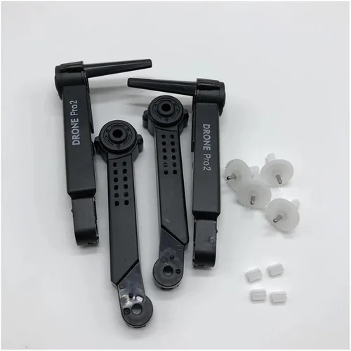 Vista 6 de RC Drone Spare Parts Motors Engines Quadcopter Arm Blades Gear For E99 Pro S70 Pro(Black)