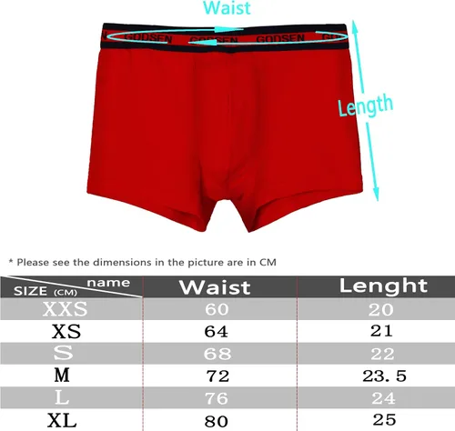Vista 3 de Paquete de 2 calzoncillos tipo bóxer para hombre. Ropa interior clásica cómoda y suave de algodón elástico (XXSL)