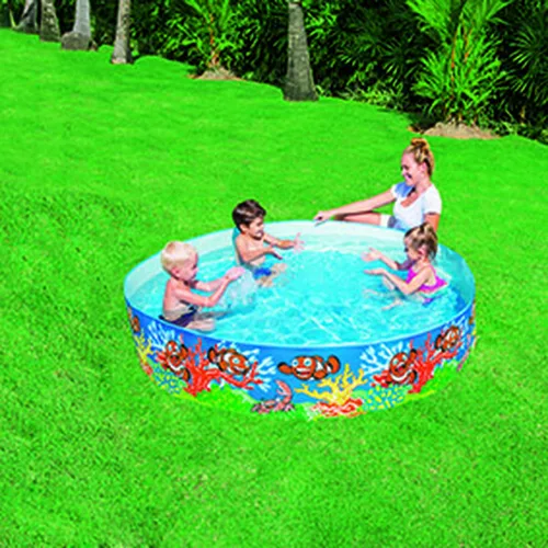 Vista 9 de Bestway Piscina Rigida Infantil PVC Marina 183x38 cm +2 Años Jardin 55030