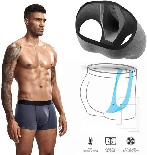 Vista 4 de JOCKMAIL Hombres Ropa interior Boxer Shorts Modal Hombres Ropa interior Cuidado de la Salud Trunks Boxer Escritos