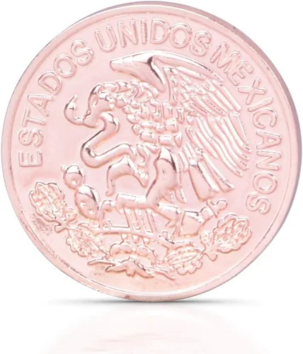 Vista 3 de SUMAG 1 juego de monedas de whisky y soda (US Half Dollar + Mexican Centavo) Magic Trick Coin Appear Vanish Magic Close up Street Gimmick Funny