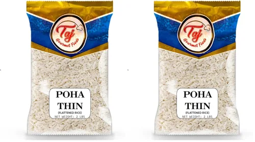 Vista 9 de TAJ Poha Dagdi Arroz aplanado, Powa Dagdi, Powa, 2 libras