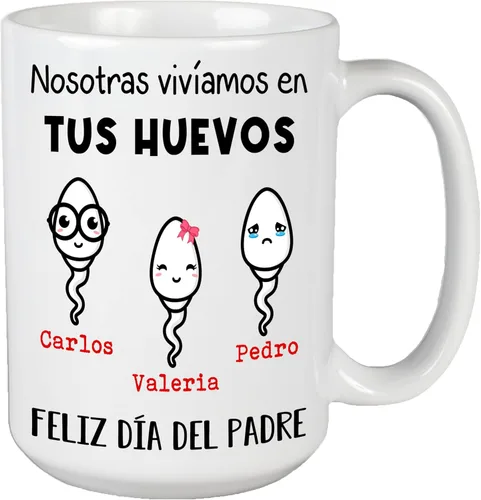 Vista 10 de Taza de café para papá, regalo para el día del padre, cumpleaños, feliz día del taza padre de diseño premium/regalo de taza de hija/hijo Diseño - 6