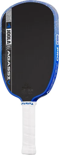 Vista 13 de JOOLA Pro V Pickleball Paddle - 14mm/16mm - Raw Carbon Fiber Textured Surface - Enhanced Frame & Propulsion Core, USAPA & UPA-A Certified, NFC Chip