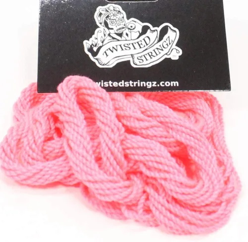 Vista 4 de Twisted Stringz Cuerdas Yo-Yo – Poliéster – Cuerda YoYo Regular Sólida – Paquete de 10 (Naranja Sólido)