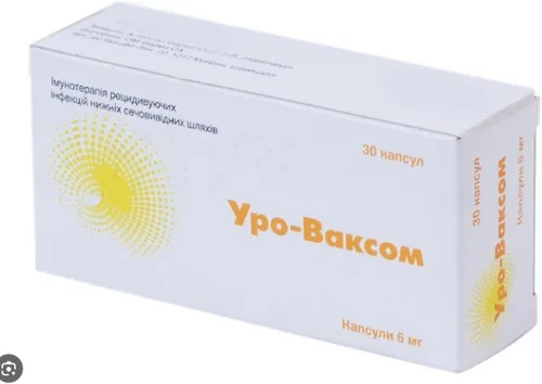 Vista 3 de Fórmula Urovaxom, URO-Vaxom 30CPS, Versión Europea