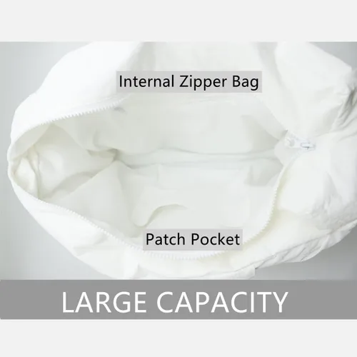 Vista 7 de YUHOCB Bolsa grande acolchada para mujer, bolsa de mano acolchada, suave y acolchada, bolsa de hombro ligera de lujo