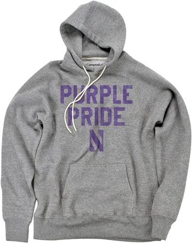 Vista 26 de Campus Lab Colección de sudadera con capucha unisex para adultos, con frase de espíritu desgastado, universitaria