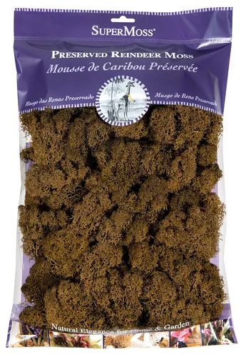 Vista 19 de SuperMoss 21786 Musgo de Reno Preservado Negro, Aprox. 3 lb Estuche a Granel