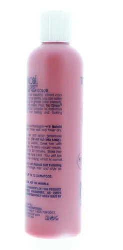 Vista 9 de Tru-Colors Color de cabello semipermanente #5 Rojo azabache 8 onzas, Unisex