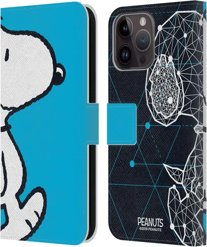 Vista 270 de Head Case Designs Peanuts Charlie & Woodstock Nap Halfs and Laughs - Funda de piel tipo cartera con licencia oficial compatible con Apple iPhone 11