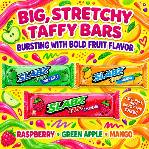 Vista 7 de A Great Surprise Mezcla de dulces surtidos – Caja de 7 libras – Caramelos envueltos individualmente – Mezcla de caramelos de piñata