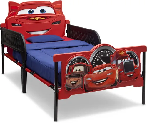 Vista 6 de Delta Children Cama Individual de Plástico con Piecera 3D, Disney Minnie Mouse