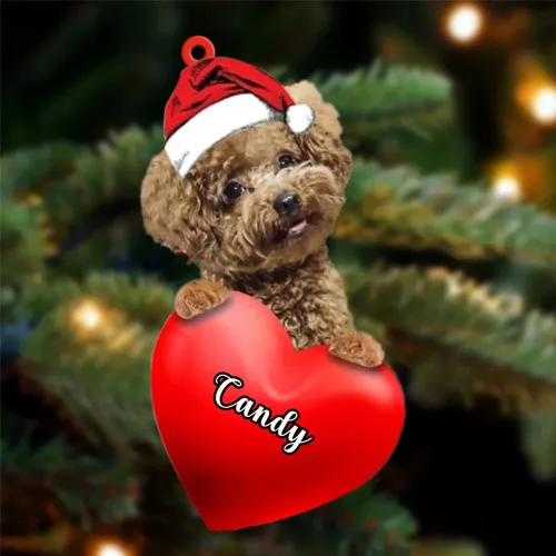Vista 80 de Adornos de Navidad personalizados para perros, nombre personalizado, adorno de Malamute de Alaska, adornos acrílicos, regalos de Navidad, amantes