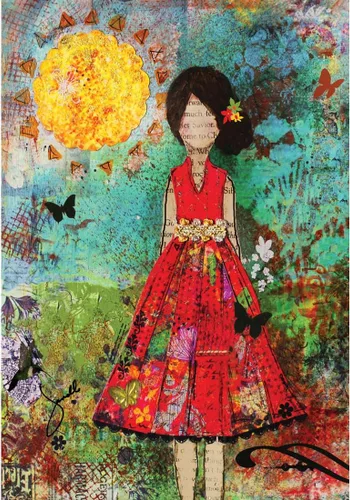 Vista 4 de Anatolian Puzzle - Damas africanas 2 x 500 piezas Jigsaw Puzzle # 3619