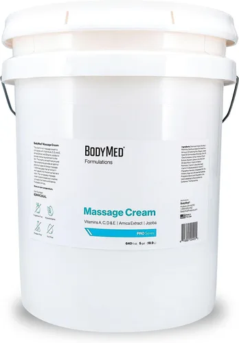 Vista 10 de BodyMed Formulations Crema de masaje, 4 oz. - Sin fragancia, crema totalmente natural para terapia de masaje - Certificado de Leaping Bunny