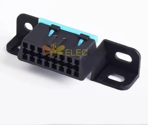 Vista 2 de Elecbee Conector hembra antirrobo del zócalo del interfaz de diagnóstico original OBD2