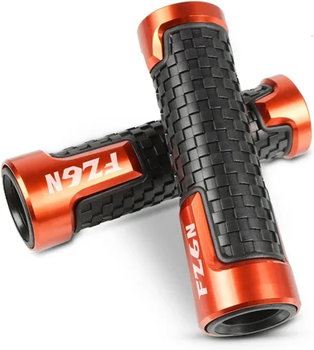 Vista 4 de Manillar de motocicleta 7/8 "0.866 in universal mango de motocicleta manillar agarre para Yamaha FZ1 FAZER FZ6 FAZER FAZER600 FZ6S FZ-6N 2004 2005