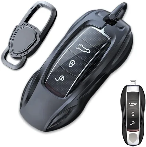 Vista 9 de Carcasa de aleación de zinc con protección de metal para Porsche Macan Cayenne Panamera 911 Cayman Boxster 718