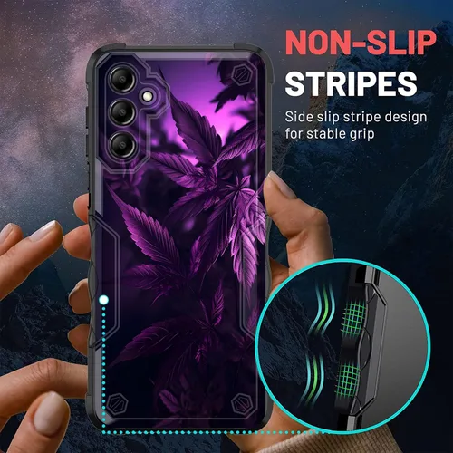 Vista 499 de Funda para Galaxy A14 5G, [Doble Capa][Protección contra Caídas de Grado Militar de 10 Pies] [Antideslizante] Funda Resistente a Prueba de Golpes