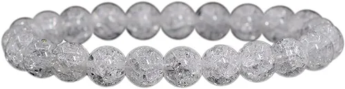 Vista 85 de Amandastone Pulsera elástica de cuentas redondas de 0.315 in con piedras preciosas naturales de 7 pulgadas